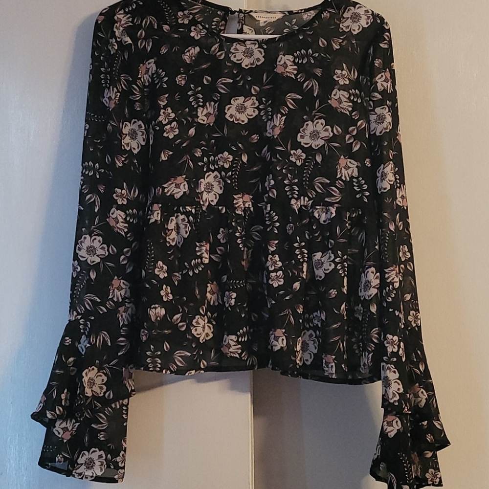 Sheer Aeropostale Blouse